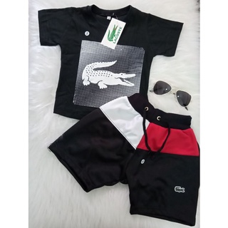 Conjunto Infantil Masculino Camisa Bermuda Juvenil (2)
