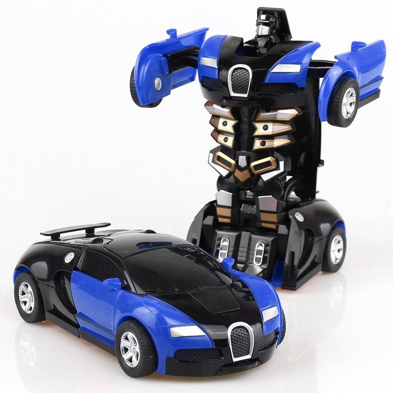 Brinquedo Robô Hit Impact Deformação Bugatti Com Função Traseira (8)