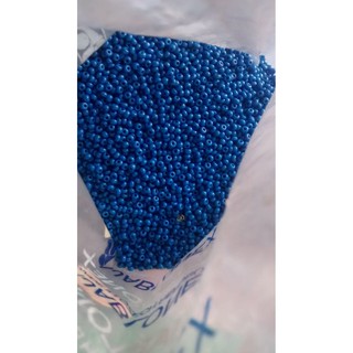 miçanga azul acetinado jablonex 25 gr para bijuterias bordados e artesanatos