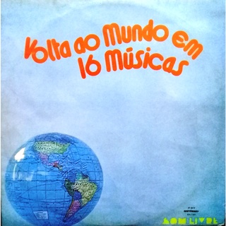 LP VINIL - Volta Ao Mundo Em 16 Musicas - Various