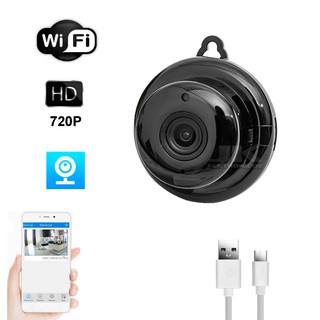 Mini Micro Câmera Monitoramento Espia Segurança Hd Wireless Bivolt