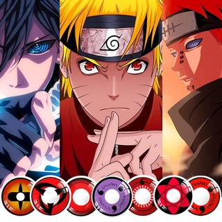 Lentes De Conta De Naruto Sharingan Para Olhos Lentes De Anime Cosplay Uchiha Sasuke Hatake Kakashi (1)