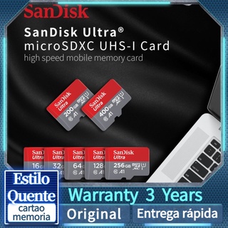 Cartão De Memória 64GB/128GB/256GB/512GB Micro SD