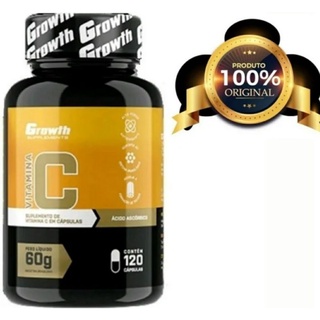 Vitamina C 120 Cápsulas Growth Supplements