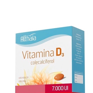 Vitamina D 7000 UI c/30 colecalciferol saúde imunidade pandemia homem mulher