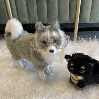 1 Pc Adorável Pet Óculos Cat Dog Produtos Gatinho Brinquedo Do Cão De Sol Fotos Accessoires Rodada Colorido Plástico (8)