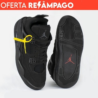 Tenis Nike Jordan 4 brad jordam Off-white basquete confortavel qualidade