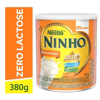 Ninho Zero Lactose Forti+ Lata 380g