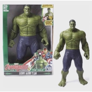 Boneco Hulk Articulado 30cm Com Luz e Som .