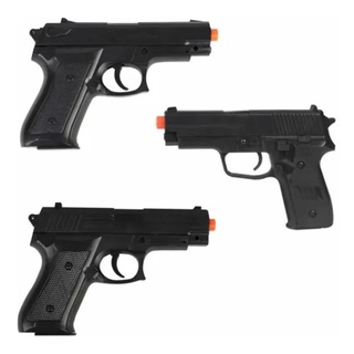 Combo 3x Pistolas Airsoft Vigor 6mm P226 + Beretta 92 + Colt 1911