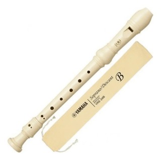 Flauta Doce Yamaha Yrs24b Soprano Barroca Original