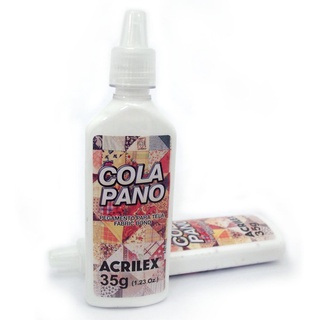 Cola Pano Acrilex 35g - artesanato, lembrancinhas e tecidos ( 37g - 100g - 250g ) (2)