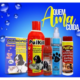 Shampoo Antipulgas Pulkill Carrapaticida e Piolhicida Cães e Gatos (4)
