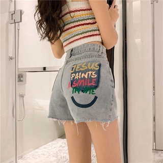 Short Jeans Feminino De Cintura Alta/Linha a/Plus Size/Rasgado/Desfiado
