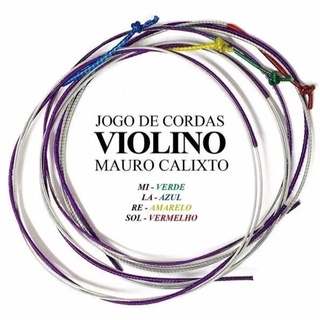 Jogo de Cordas Mauro Calixto para Violino -Padrão