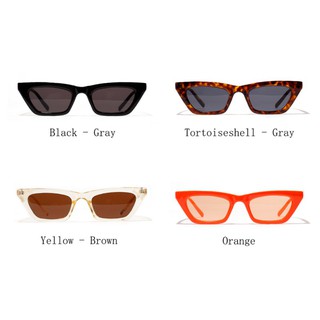Fashion Classic Retro Color Square Border Jelly Color Clear Simple Personality Sunglasses (9)