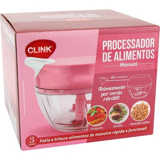 Mini Processador Manual Triturador de Alimentos Clink (5)