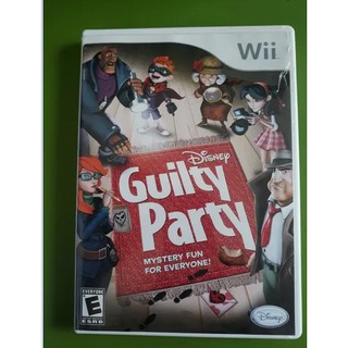 Disney Guilty Party Nintendo Wii Original