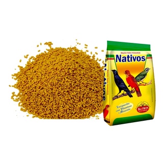 Nativos 500g - Biotron (Envio Imediato)- Alimentos para pássaros - Ração