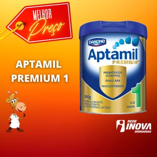Aptamil Premium 1, Danone, 0-6 meses, Fórmula para Bebês e Fórmula Infantil, 800g