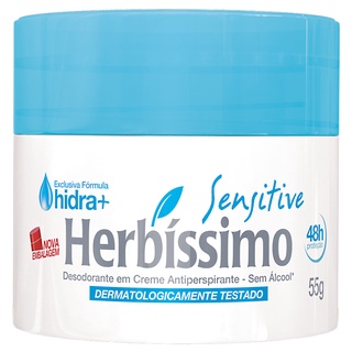 Desodorante em Creme Herbissimo Sensitive - 55g