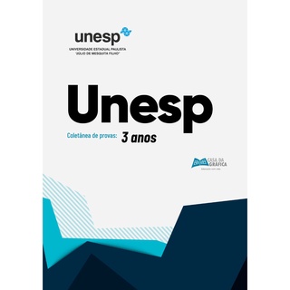 Apostila UNESP 1ª fase - 2020-2022 - 3 anos de provas + gabaritos
