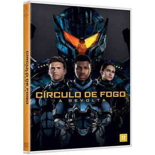 Dvd: Círculo de Fogo - A Revolta - Original e Lacrado