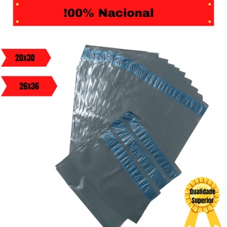 Envelopes Plástico De Segurança Para Encomendas Correios Sedex Pac E-commerce Saquinho Com Lacre 20x30 e 26x36