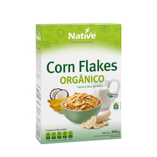 Cereal Matinal Corn Flakes Orgânico 300 gr | Native