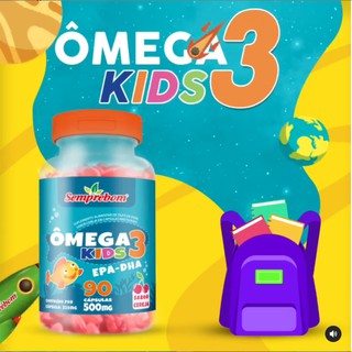 Omega 3 Kids 90 cápsulas 500mg Semprebom (5)