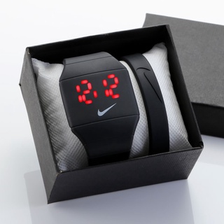 Relógio De Pulso Esportivo Masculino Adidas Eletrônico / NIKE Com LED / Simples