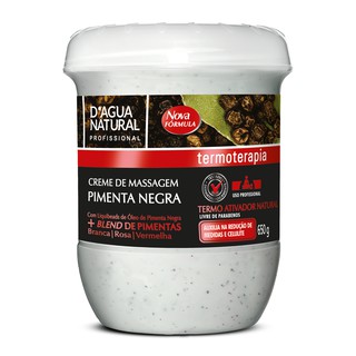 Kit Creme Pimenta Negra 650g D'Agua Natural + Cinta Isolmanta Santa Clara (2)