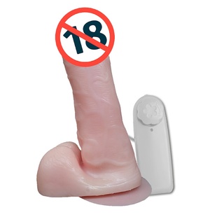 Pênis Grosso Em Silicone Com Ventosa E Vibrador Sexshop Sex Shop (1)