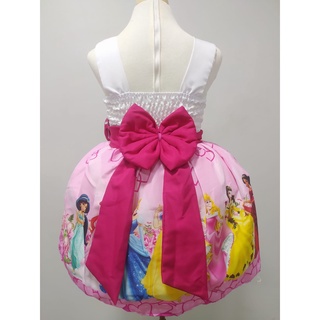 Vestido infantil Temático Princesas da Disney (6)