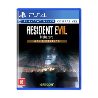 Jogo Resident Evil 7 Edição Completa (Gold Edition) Mídia Física PS4 (Novo)