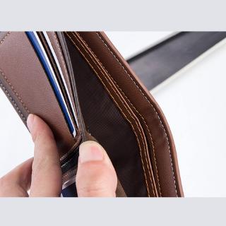 100% Original Baellerry Men Multi-Card PU Leather Business Short Wallet (2)
