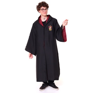 Capa Manto Harry Potter - Bordado! Fantasia Uniforme Cosplay Unissex