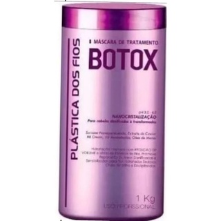 Botox plástica dos fios alisamento e redução de volume 1 kg.