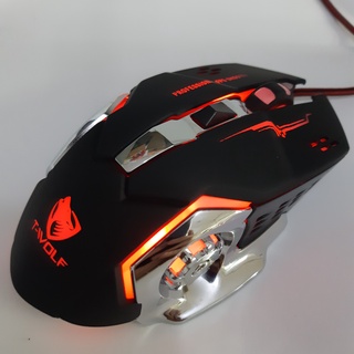 Mouse Gamer Professonal 3200DPI Hightech Mouse Com Fio Iluminad Led Mouse Gamer Hayom LED Usb para Jogos Free Fire Lol Fortnite Call of Duty Pubg (6)