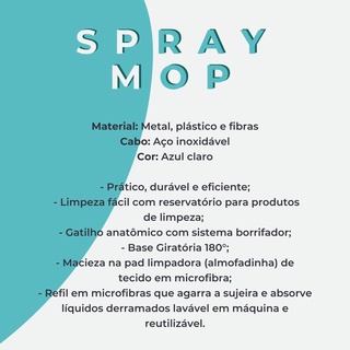 Rodo Mágico Mop Spray Esfregão (6)