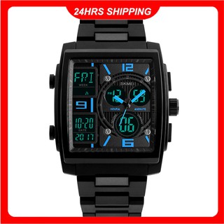 SKMEI 5ATM Water-resistant Watch Fashion Casual Digital Watch Men Wristwatches Male Relogio Musculino Backlight Chronograph Alarm