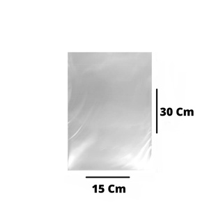 Embalagens Transparente Saco Plástico Sacola 15x30 500g (1)