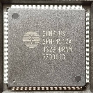 Processador Sphe 1512a Sunplus Sphe1512a Drnm Novo Original