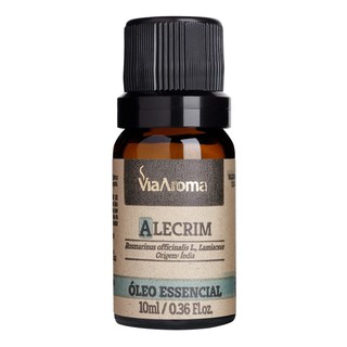 Oleo Essencial Alecrim Via Aroma 100% Natural - 10ml