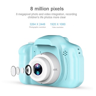Mini Câmera Digital 2.0 Polegadas Brinquedo Infantil Câmera Filmadora Gravadora De Vídeo 1080p (3)