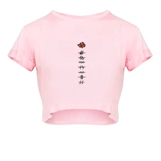 Cropped camiseta feminina naruto Nuvem Akatsuki Aldeias Renegadas (2)