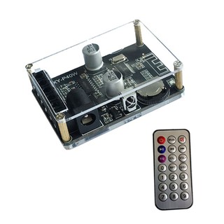 Luck Xy-P40W Placa Amplificadora Digital / Receptor De Áudio Estéreo Sem Fio Com Controle Remoto 30 / 40w 12 / 24v