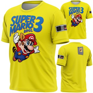 Camiseta Mario Bros 3