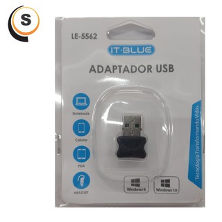 Adaptador Bluetooth 5.0 para USB LE-5562 - It-Blue
