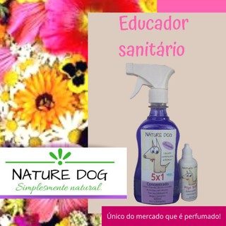 Educador Sanitário + PipiSim Floral Nature Dog para Pet.